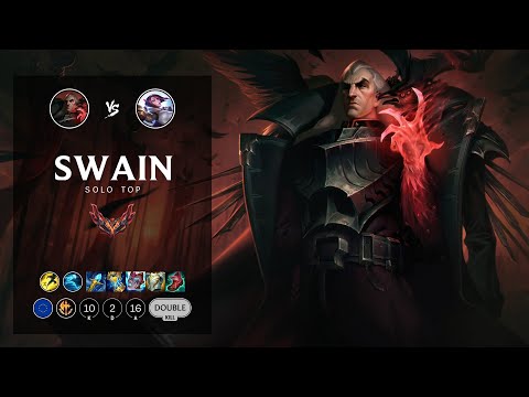 Swain Top vs Fiora - EUW Grandmaster Patch 12.15