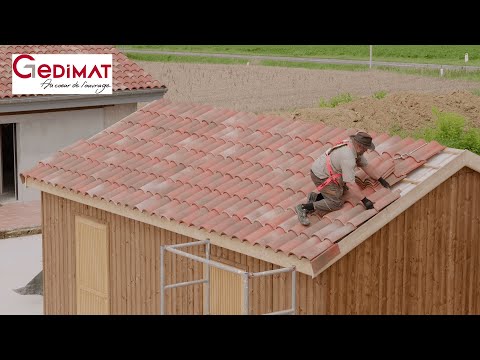 Laying a tile roof - My House from A to Z