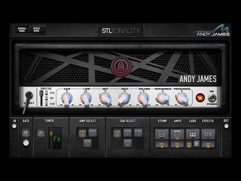 STL TONALITY ANDY JAMES PLUGIN GUITAR