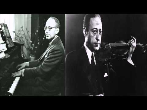 Jascha Heifetz plays Castelnuovo Tedesco - The Lark