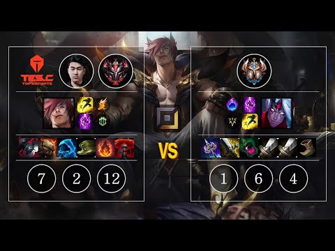 TES AK Sett vs Varus Bot - KR Patch 10.12