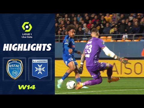 ESTAC TROYES - AJ AUXERRE (1 - 1) - Highlights - (ESTAC - AJA) / 2022-2023