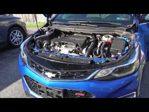INSTALLING A K&N AIR INTAKE.. in my 2016 Chevy Cruze 69-4537TS K&N Performance Air Intake System
