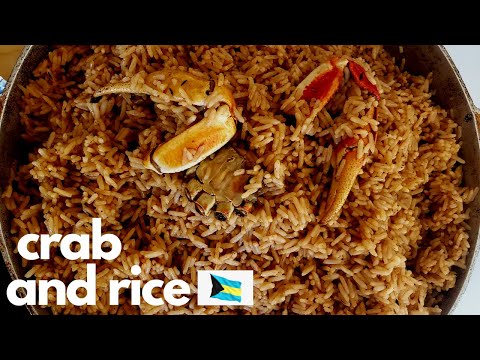 How to make  crab and rice feat my wife