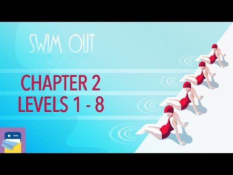 Swim Out: Chapter 2, Levels 1 2 3 4 5 6 7 8 Walkthrough (by Lozange Lab) - YouTube