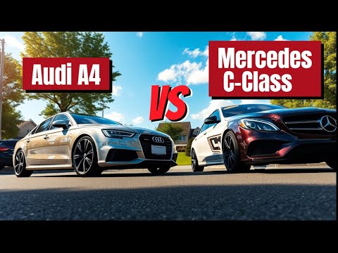 Audi A4 Vs Mercedes C-Class — The Ultimate Luxury Sedan Battle!