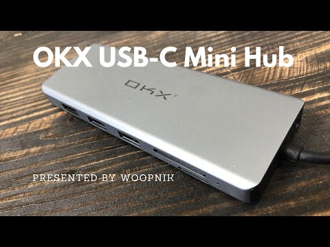 This is the best USB-C Hub: OKX 12 in 1.