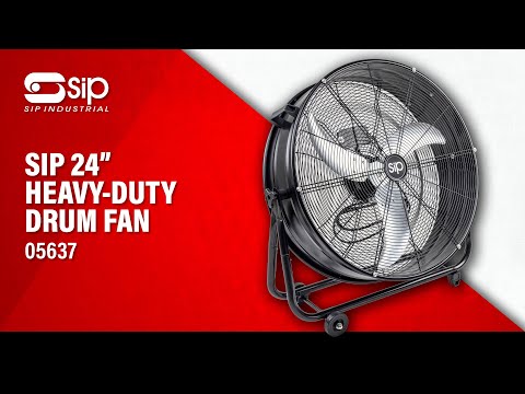 SIP 24" Heavy-Duty Drum Fan (Product illustration 5)-4