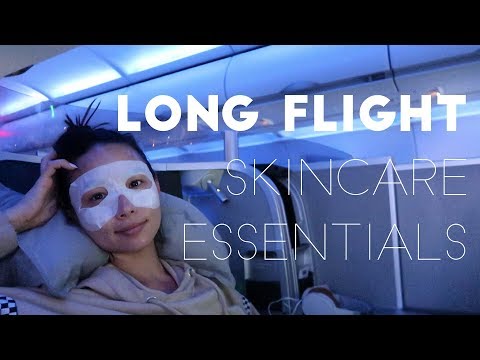 My In-Flight Skincare Routine - Airplane Skincare | Aja Dang