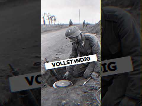 Warum haben deutsche Soldaten während des Zweiten Weltkriegs Teller in die Erde vergraben?