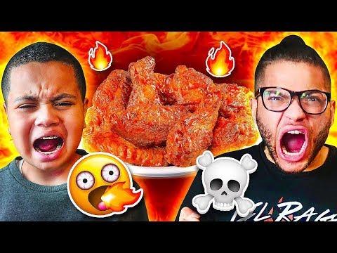 Last To Stop Eating WORLDS HOTTEST WINGS Wins $10,000 - Challenge *DO NOT ATTEMPT* | MindOfRez