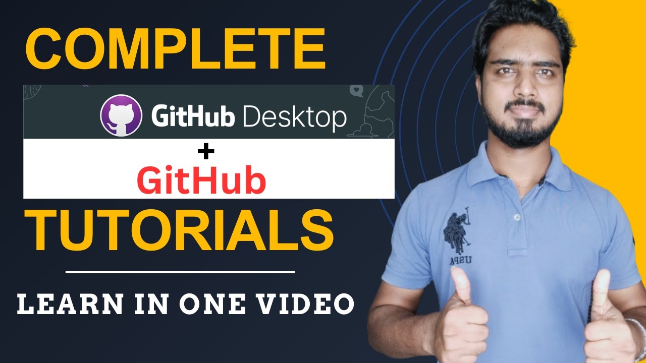 🔥Complete Git Desktop & GitHub Tutorials Learn in one Video