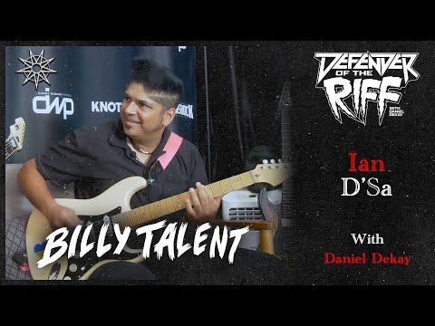 Ian D'Sa (BILLY TALENT) PUNK-ROCK RIFFING with Daniel Dekay