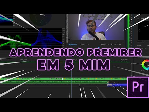 Adobe PREMIERE - Aprenda a EDITAR no ADOBE PREMIERE em 5 MINUTOS