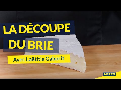 [LES TUTOS METRO] La découpe du brie, avec Laetitia Gaborit 🧀