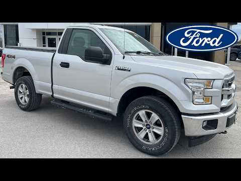 2017 Ford F-150 4WD Regular Cab Styleside 6-1/2 Ft Box XLT in Silver for sale at Boyer Ford Lincoln (Bobcaygeon) Ltd. in Kawartha Lakes, ON