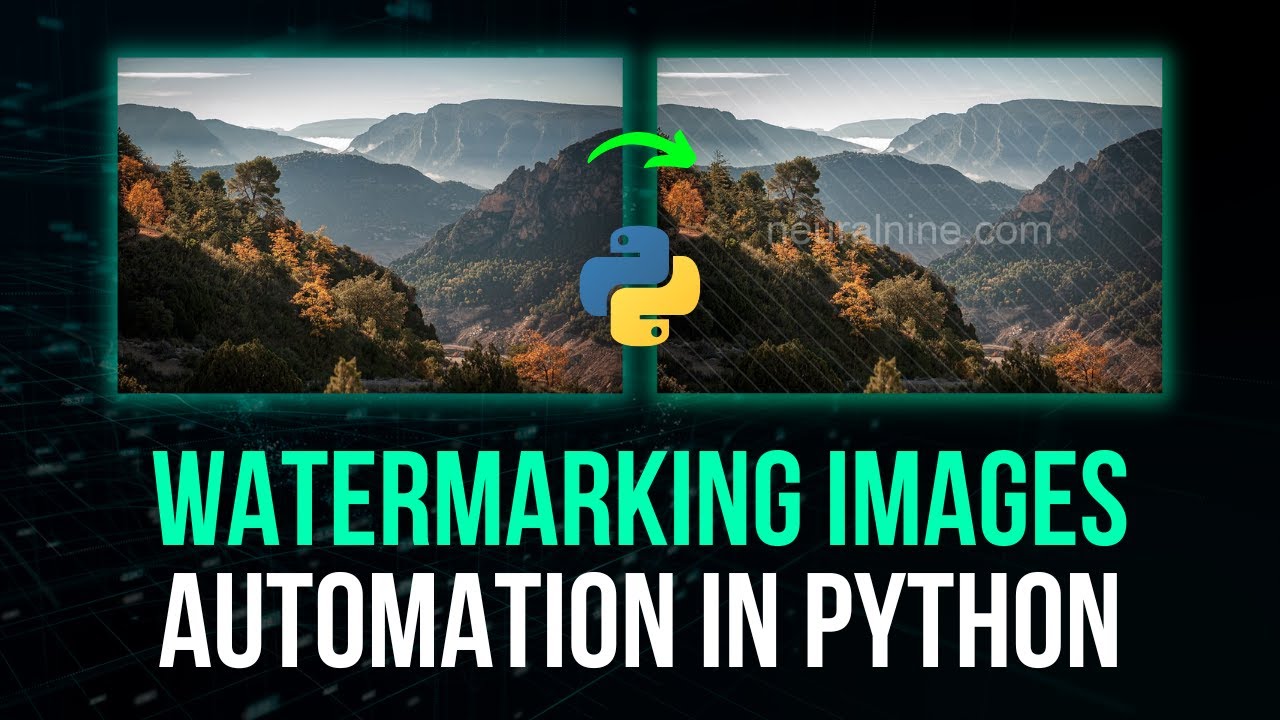 Watermarking Images Automation in Python