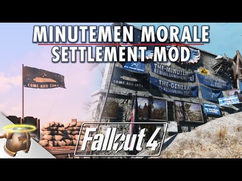 Minutemen Morale Pack | FALLOUT 4 SETTLEMENT MOD | PC & Xbox One | RangerDave