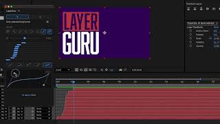 LayerGuru — Offset Layers in After Effects in One Click
