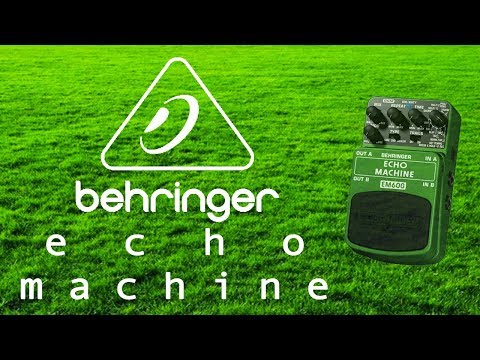 Behringer EM600 Echo Machine Demo