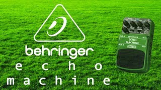 Video thumbnail for Behringer EM600 Echo Machine Demo by Ryan Lutton