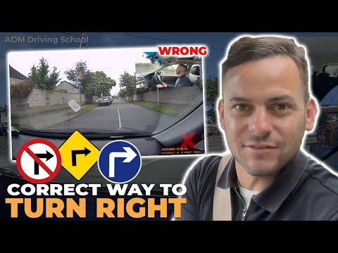 Turning Right At Junctions-Pass Your Driving Test