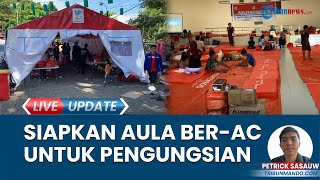 Erupsi Gunung Ruang, Petugas Beri 'Trauma Healing' untuk 108 Warga Pos Pengungsian Sentra Tumou Tou