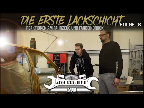Projekt 400E Teil 8: Der W124 bekommt eine einzigartige Farbe... Der Erste Eindruck!