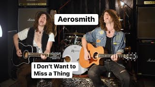 Aerosmith - I Don&#39;t Want to Miss a Thing (Acoustic Cover)