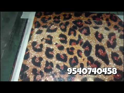 Digital leather printing service