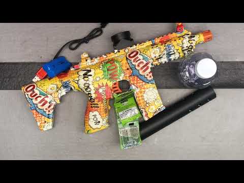 Showcase-Setup-Demo and FPS Test: SHELL THROW Mini M416 Gel Bal Blaster