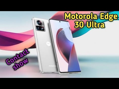 How To Show Contact In Motorola Edge 30 Ultra, Contact So Kaise Karen In Motorola Edge 30