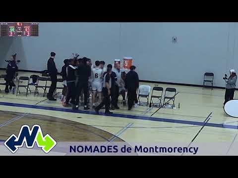 RSEQ Basketball masculin 🏀 1/4 finale - Saint-Lambert vs Monmorency (SM07)