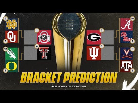 College Football Playoff Bracket Prediction: A Big Ten National Championship with Ohio State on top🏆