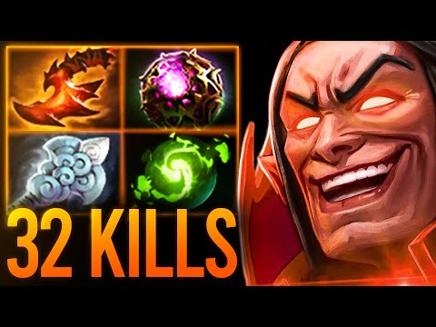 THIS IS INSANE!! 32 KILLS GRANDMASTER INVOKER | Dota 2 Invoker
