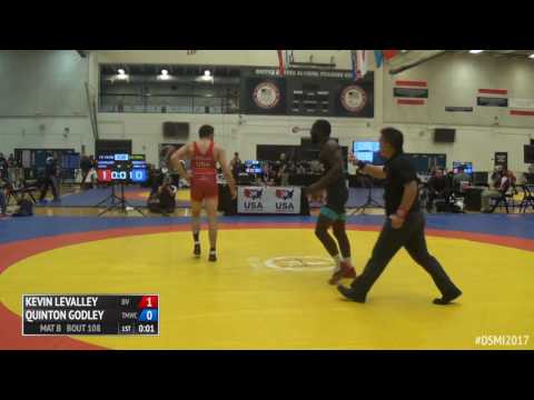 74 1/2 Final - Kevin LeValley (Buffalo Valley RTC) vs. Quinton Godley (TMWC)