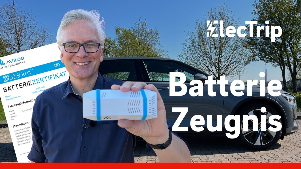 Gebrauchte E-Autos: Ein Zeugnis für die Batterie