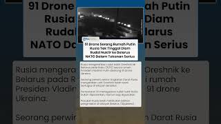 Download lagu Rumah Putin Diserang 91 Drone, Rusia Kerahkan Rudal Nuklir ke Belarus, Barat dan NATO Waspada mp3