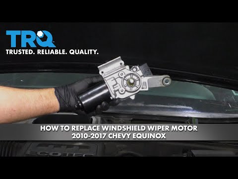 How To Install Windshield Wiper Motor 2010-2017 Chevrolet Equinox