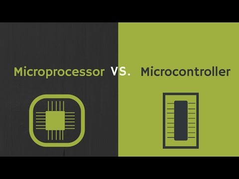 Difference Between Microprocessors and Microcontrollers Video Lecture ...