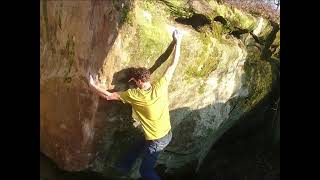 Video thumbnail: Vive le Surf, 7c+. Fontainebleau