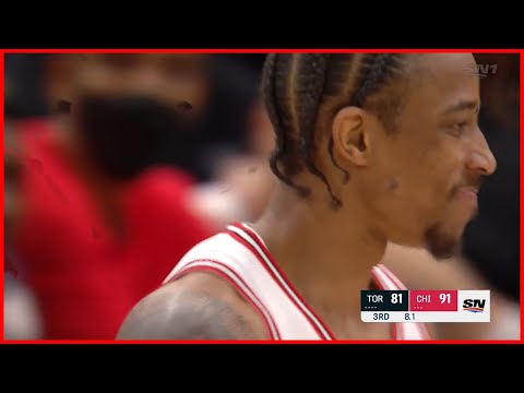 DeMar DeRozan LOSES HIS COOL! | RAPTORS vs BULLS | Jan 26, 2022 | 21-22 NBA Season