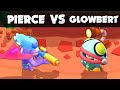 NEW PIERCE Vs GLOWBERT 1 Vs 1 Brawl Stars