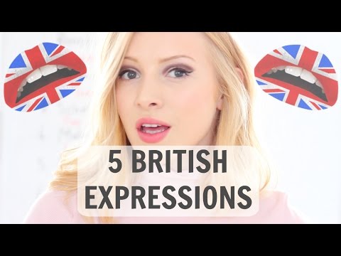 英國人的五個常用片語3 (5 Common British English Expressions (Episode 3))