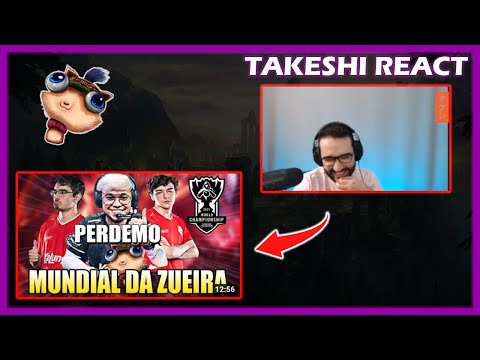 TAKESHI REACT BRONZIOCRE IMAGINA PERDER PRA PEACE - MUNDIAL DA ZUEIRA