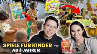 Die besten Kinderspiele ab 3 Jahren – Spaß für die ganze Familie!
