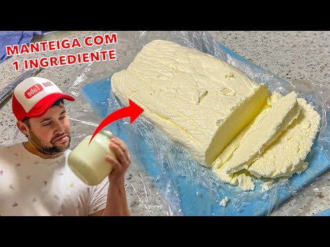 PARE DE COMPRAR MANTEIGA! APENAS 1 INGREDIENTE É NECESSÁRIO! Faça você mesmo