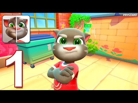 Talking Tom Cat - Gameplay Walkthrough Part 1 - New 2025 Update (iOS, Android)