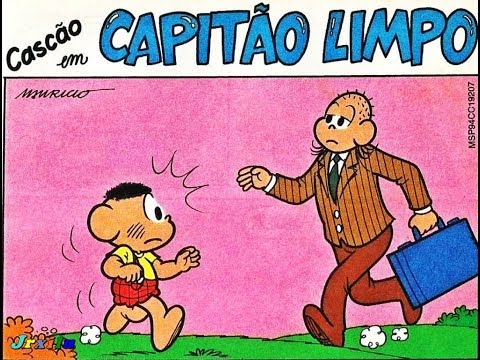 Cascão - Capitão limpo, Quadrinhos Turma da Mônica