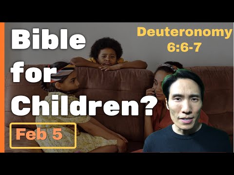 Day 36 [Deuteronomy 6:6-7] How much should we teach the Bible to the next generation?